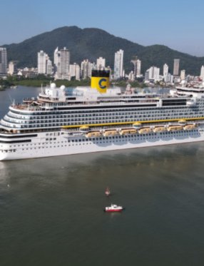 Itajaí se consolida como destaque em cruzeiros e projeta novo terminal para ampliar turismo