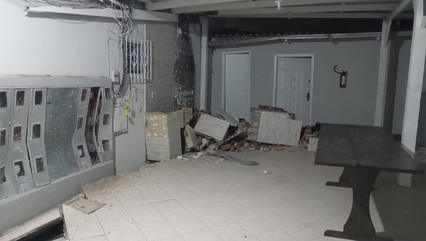 Prefeitura de Itajaí adota medidas emergenciais após comprometimento estrutural no Edifício Irajá