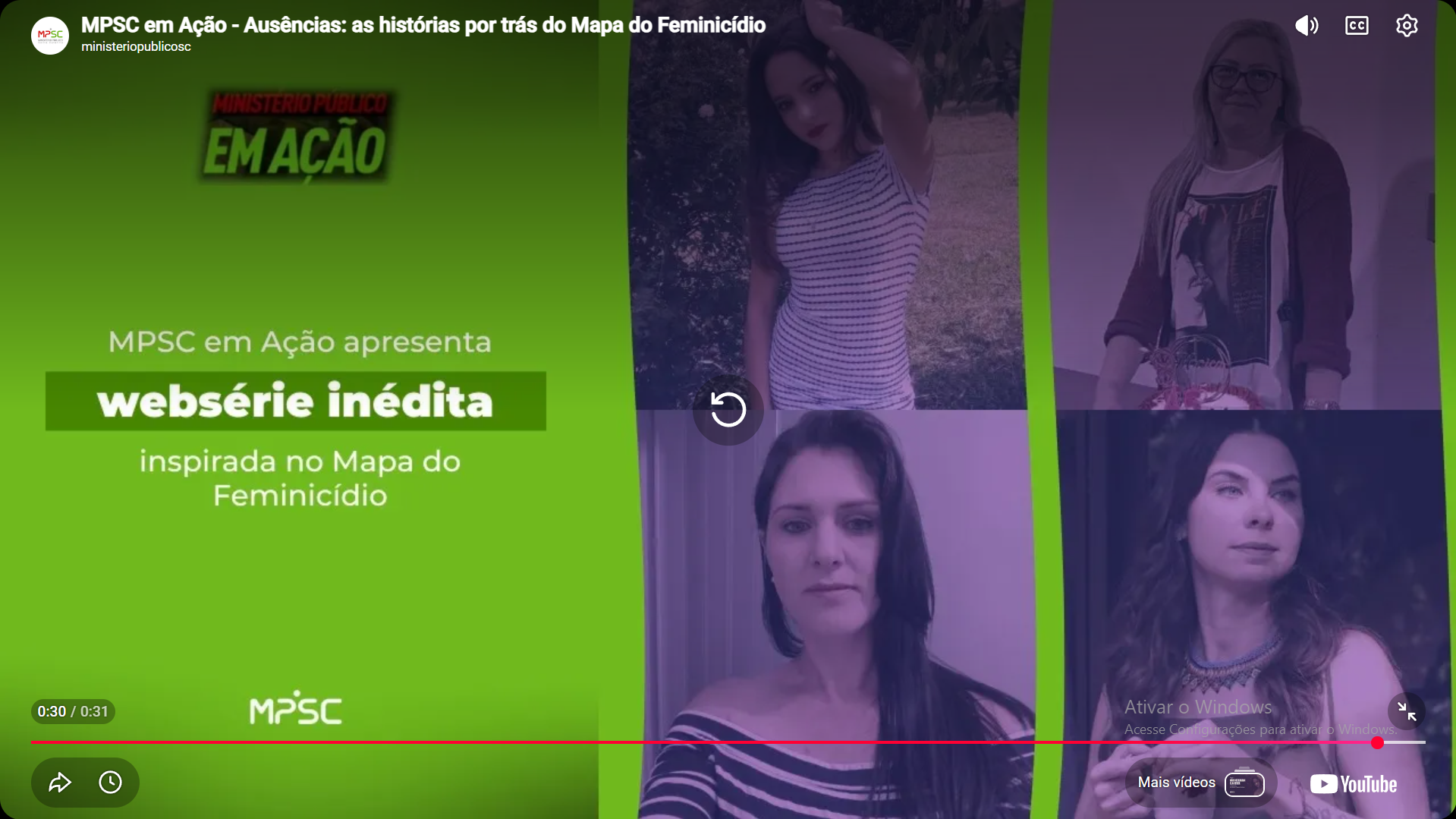 MPSC lança websérie sobre feminicídio inspirada no Mapa do Feminicídio em Santa Catarina