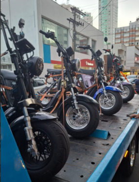 Balneário Camboriú reforça fiscalização de veículos autopropelidos em áreas de grande circulação