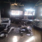 Incêndio atinge gabinete do prefeito em Itajaí e área é isolada para perícia