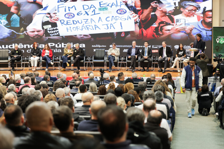Audiência na Alesc debate redução da jornada de trabalho e fim da escala 6×1