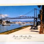 Biblioteca Pública celebra centenário da Ponte Hercílio Luz com exposição de cartões-postais históricos