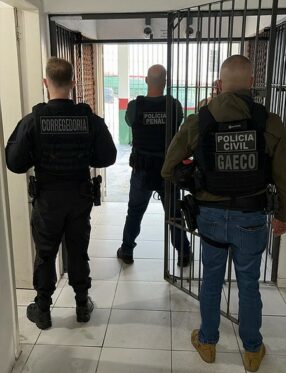 Operação investiga entrada ilegal de eletrônicos em presídio de Florianópolis