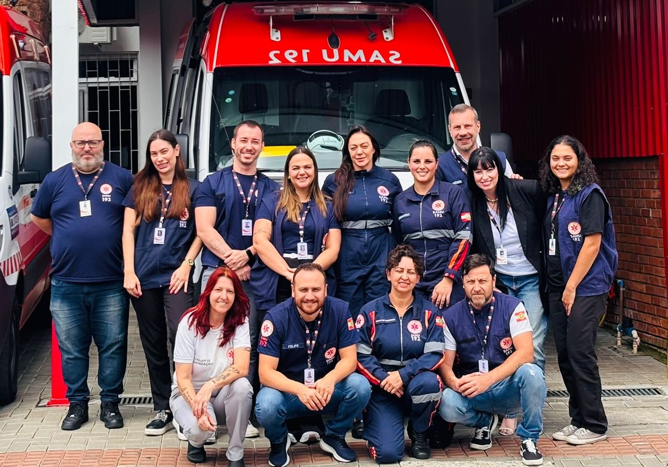 SAMU de Lages recebe certificação internacional máxima por atendimento a pacientes com AVC