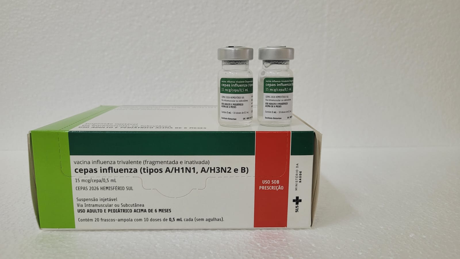 Santa Catarina reforça vacinação contra gripe antes do inverno