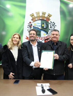 Chapecó anuncia leilão de lotes industriais, investimentos em obras e ações de inclusão social