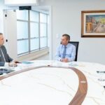 Presidente do TRE-SC visita ALESC e articula lançamento da campanha “Diálogo e Paz”
