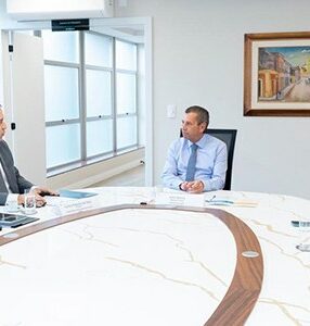 Presidente do TRE-SC visita ALESC e articula lançamento da campanha “Diálogo e Paz”