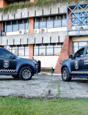 Guarda Municipal de Joinville recebe viaturas blindadas para ações táticas